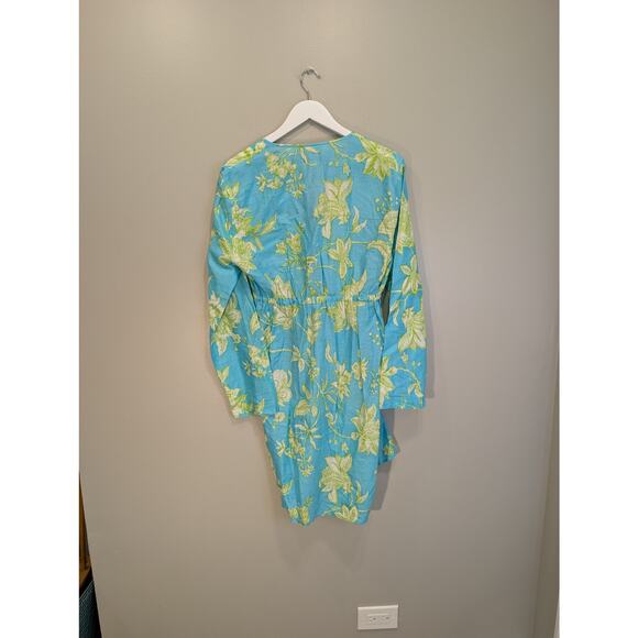 Malabar Bay Coverup Swim Beach Pool Lounge Vacation Travel Bright Bold - Size M - Picture 6 of 6